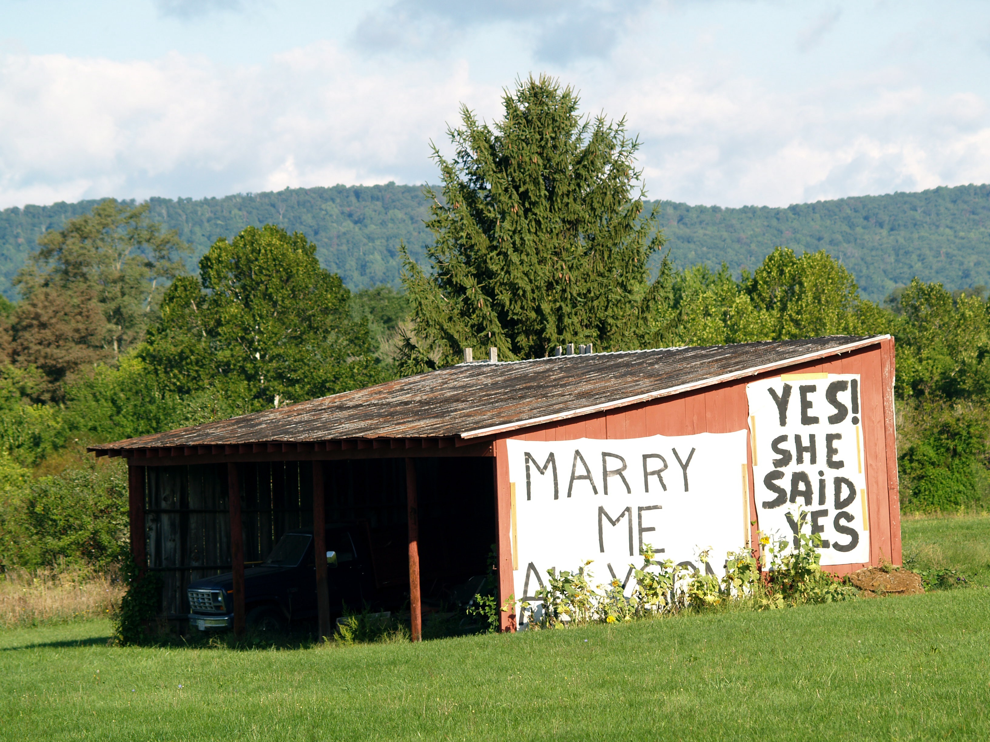 Loudon County Barn Marriage Proposal Update